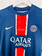 PSG 2024/2025 HOME FOOTBALL JERSEY - O.DEMBÉLÉ #10 (WOMEN'S SIZE M)