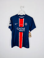 PSG 2024/2025 HOME FOOTBALL JERSEY - O.DEMBÉLÉ #10 (WOMEN'S SIZE M)