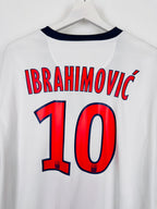 PSG 2013/2014 AWAY FOOTBALL SHIRT - IBRAHIMOVIC #10 (XL)