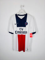 PSG 2013/2014 AWAY FOOTBALL SHIRT - IBRAHIMOVIC #10 (XL)