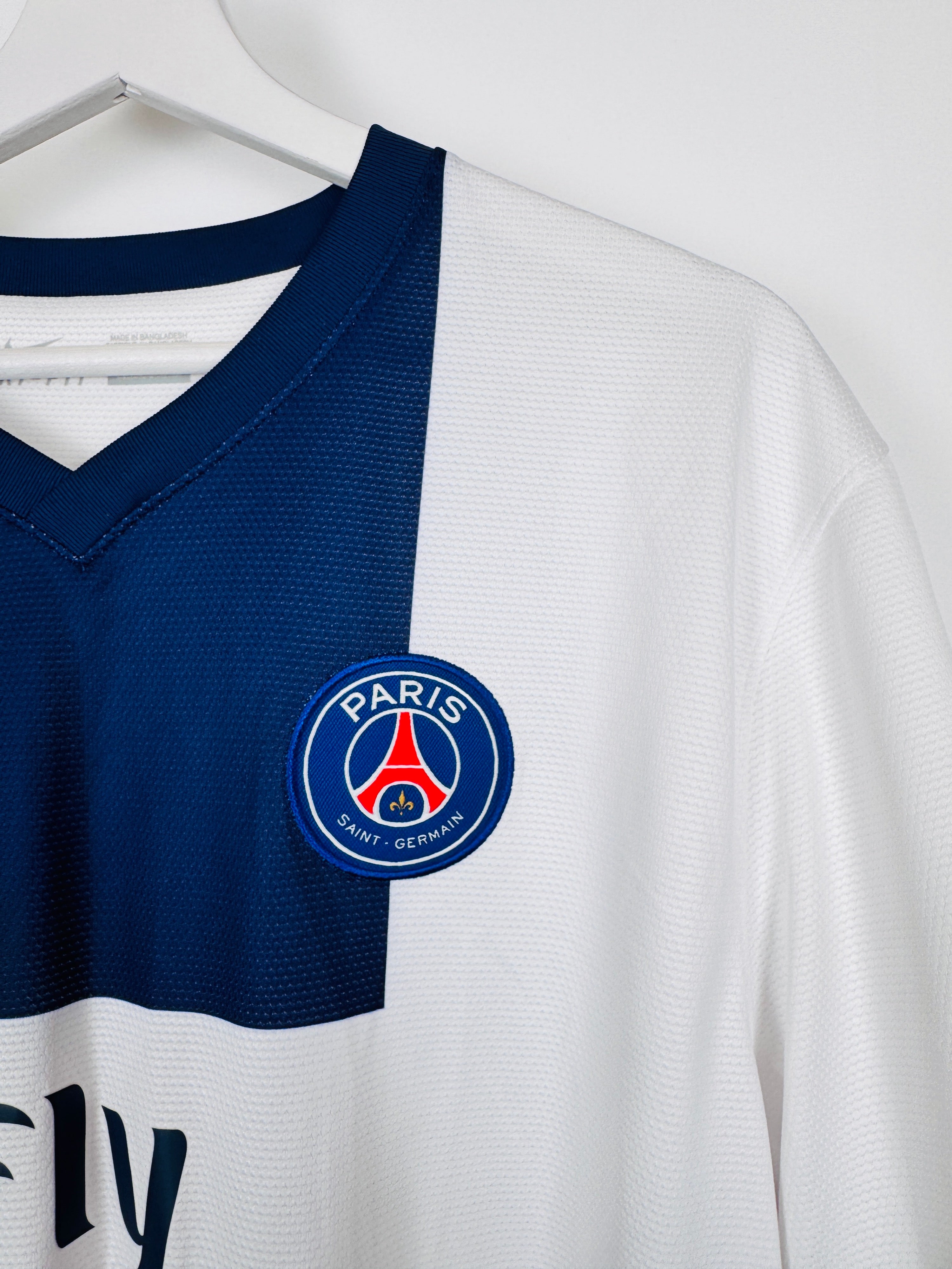 PSG 2013/2014 AWAY FOOTBALL SHIRT - IBRAHIMOVIC #10 (XL)
