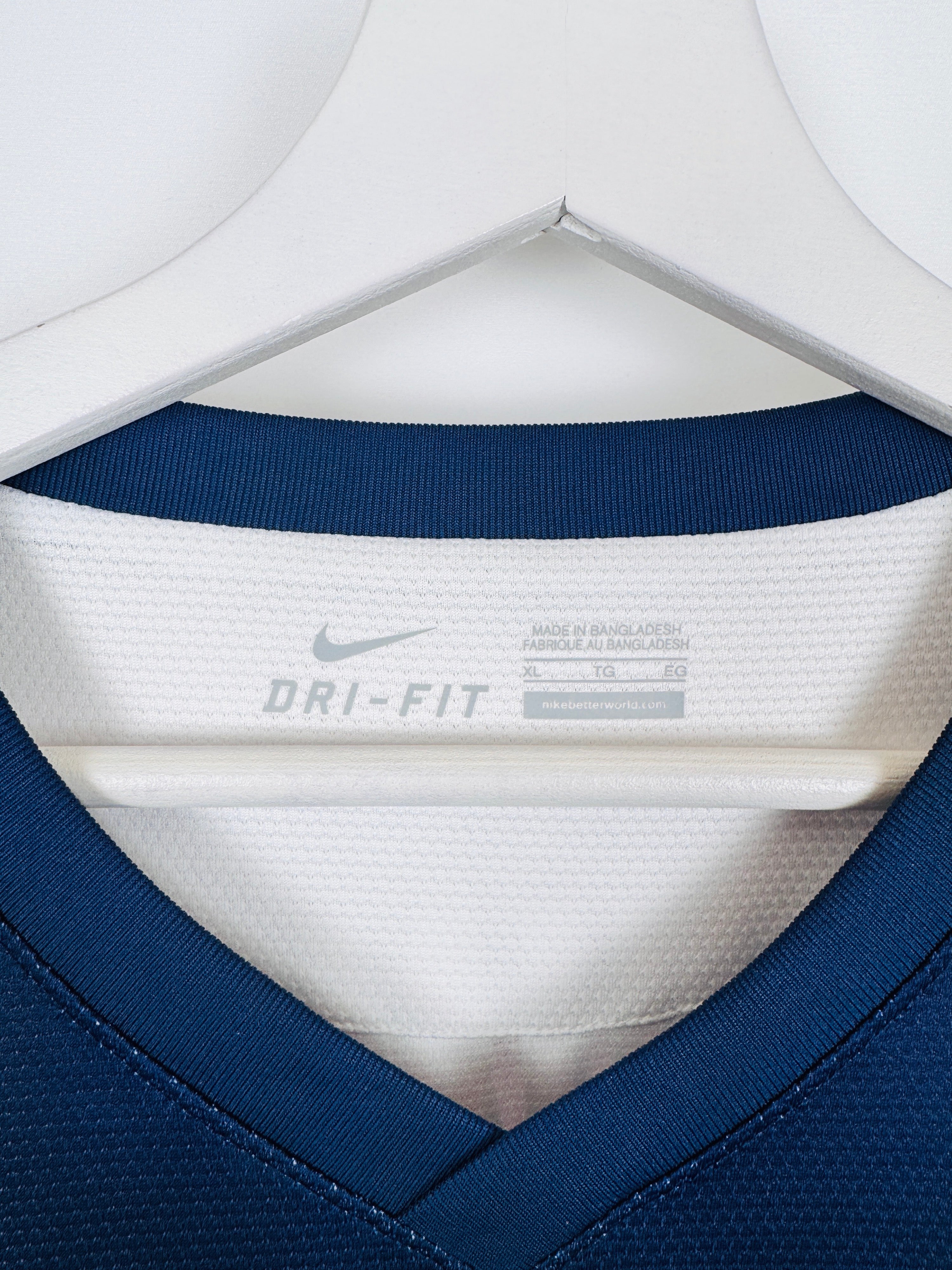 PSG 2013/2014 AWAY FOOTBALL SHIRT - IBRAHIMOVIC #10 (XL)