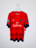PSG 2012/2013 AWAY FOOTBALL SHIRT - IBRAHIMOVIC #18 (XL)