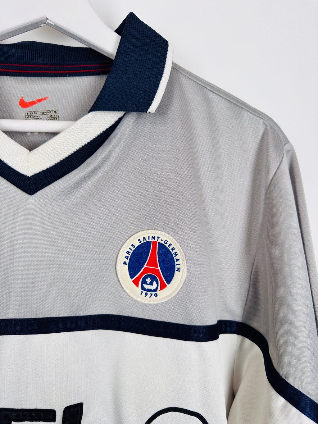 PSG 1999/2000 AWAY OPEL FOOTBALL SHIRT (M)