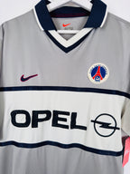 PSG 1999/2000 AWAY OPEL FOOTBALL SHIRT (M)