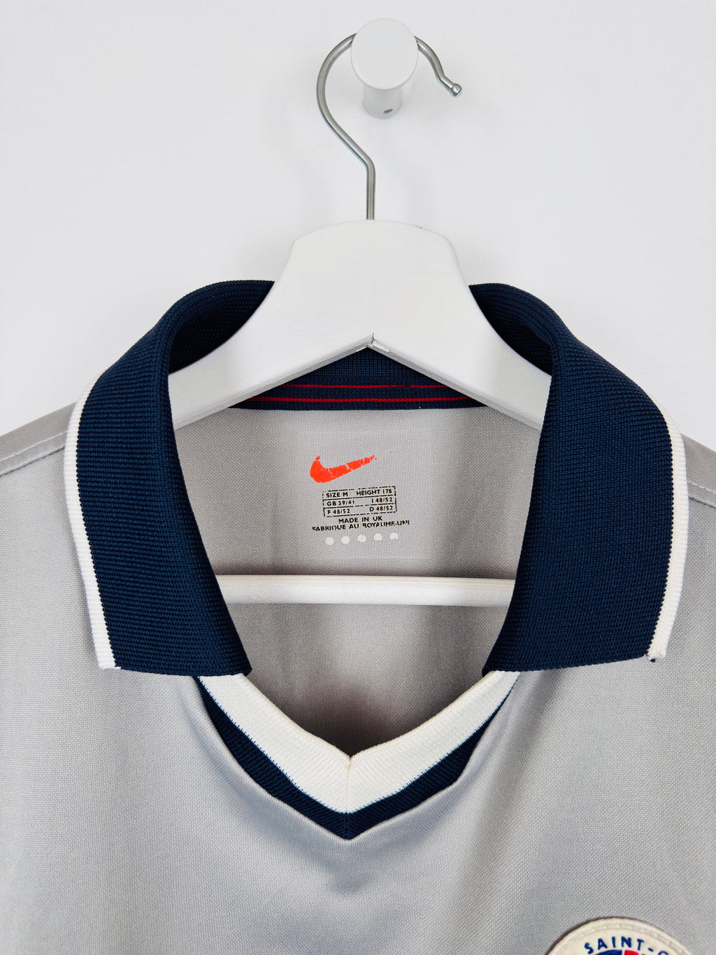 PSG 1999/2000 AWAY OPEL FOOTBALL SHIRT (M)