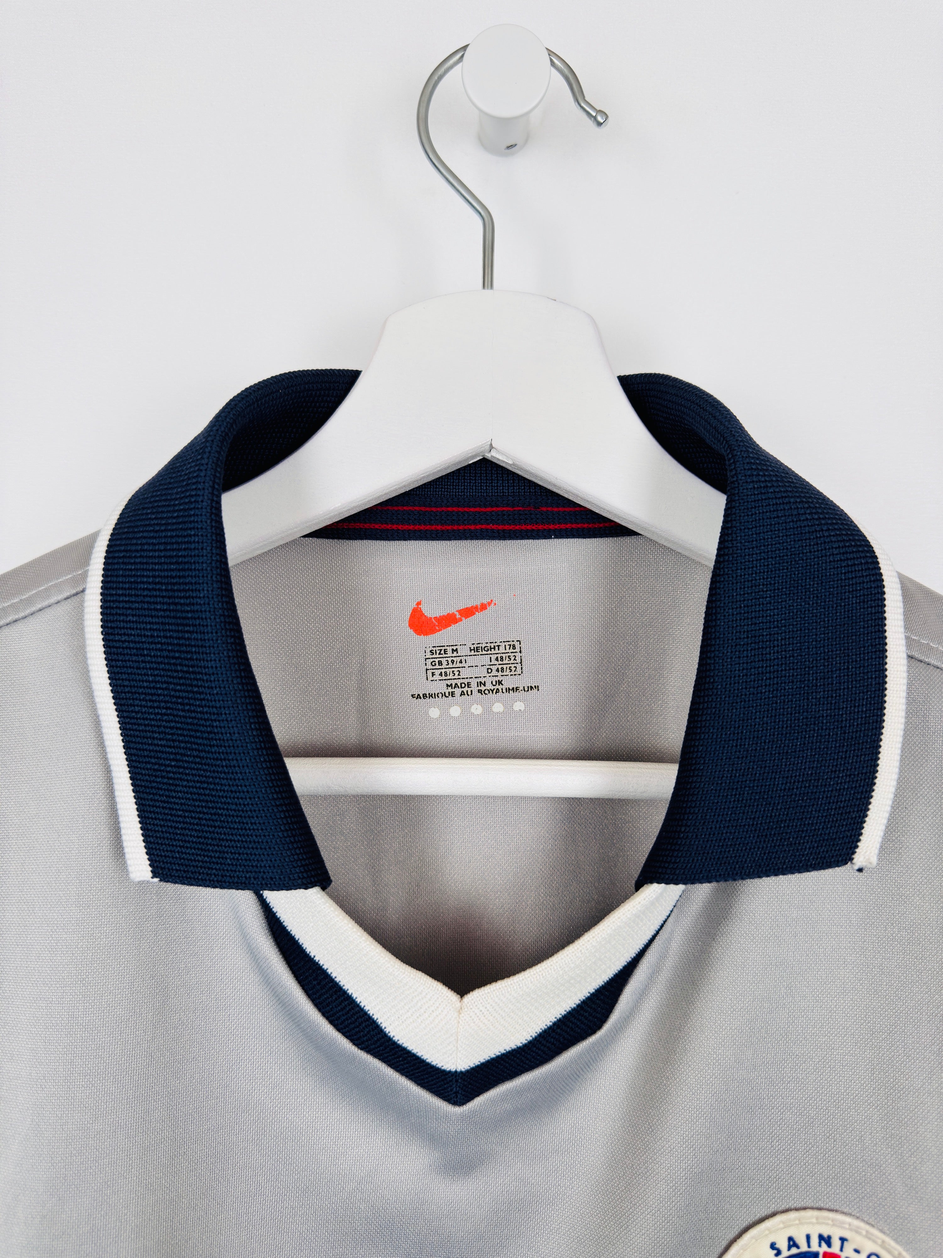 PSG 1999/2000 AWAY OPEL FOOTBALL SHIRT (M)