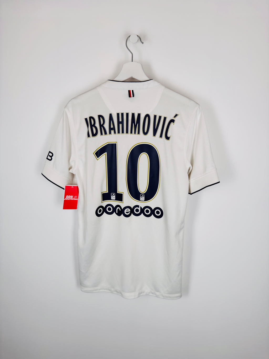 PSG 2014/2015 AWAY FOOTBALL SHIRT - IBRAHIMOVIC #10 (S)