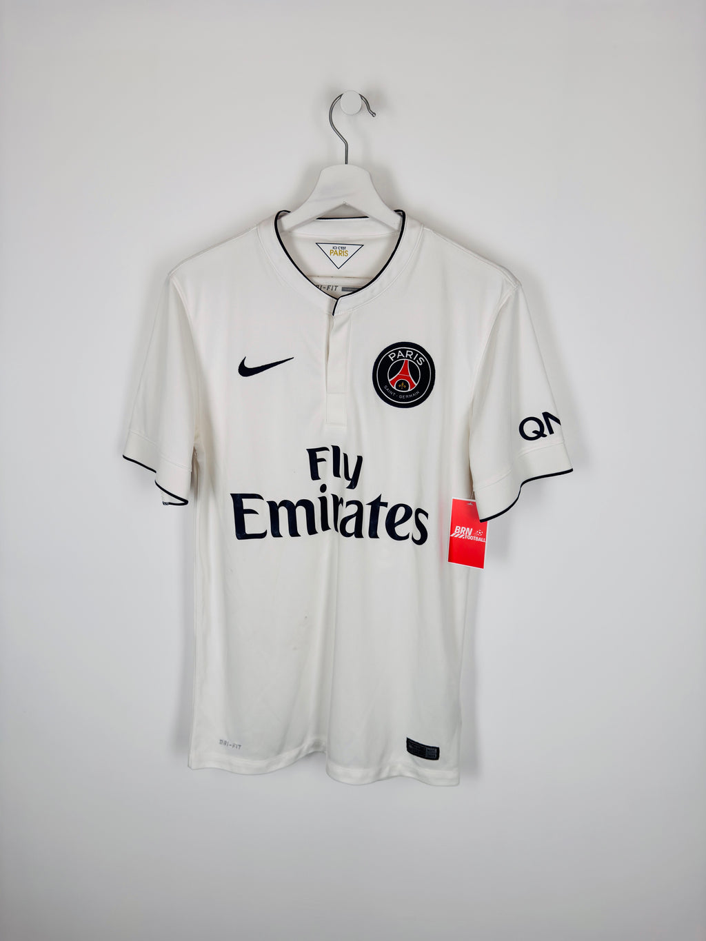 PSG 2014/2015 AWAY FOOTBALL SHIRT - IBRAHIMOVIC #10 (S)