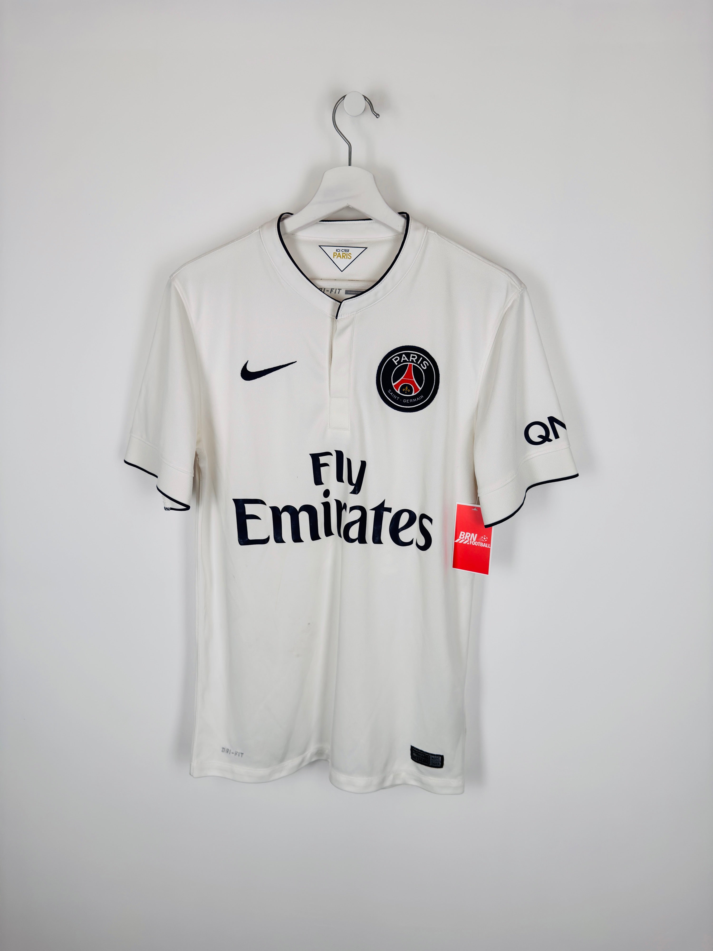 PSG 2014/2015 AWAY FOOTBALL SHIRT - IBRAHIMOVIC #10 (S)