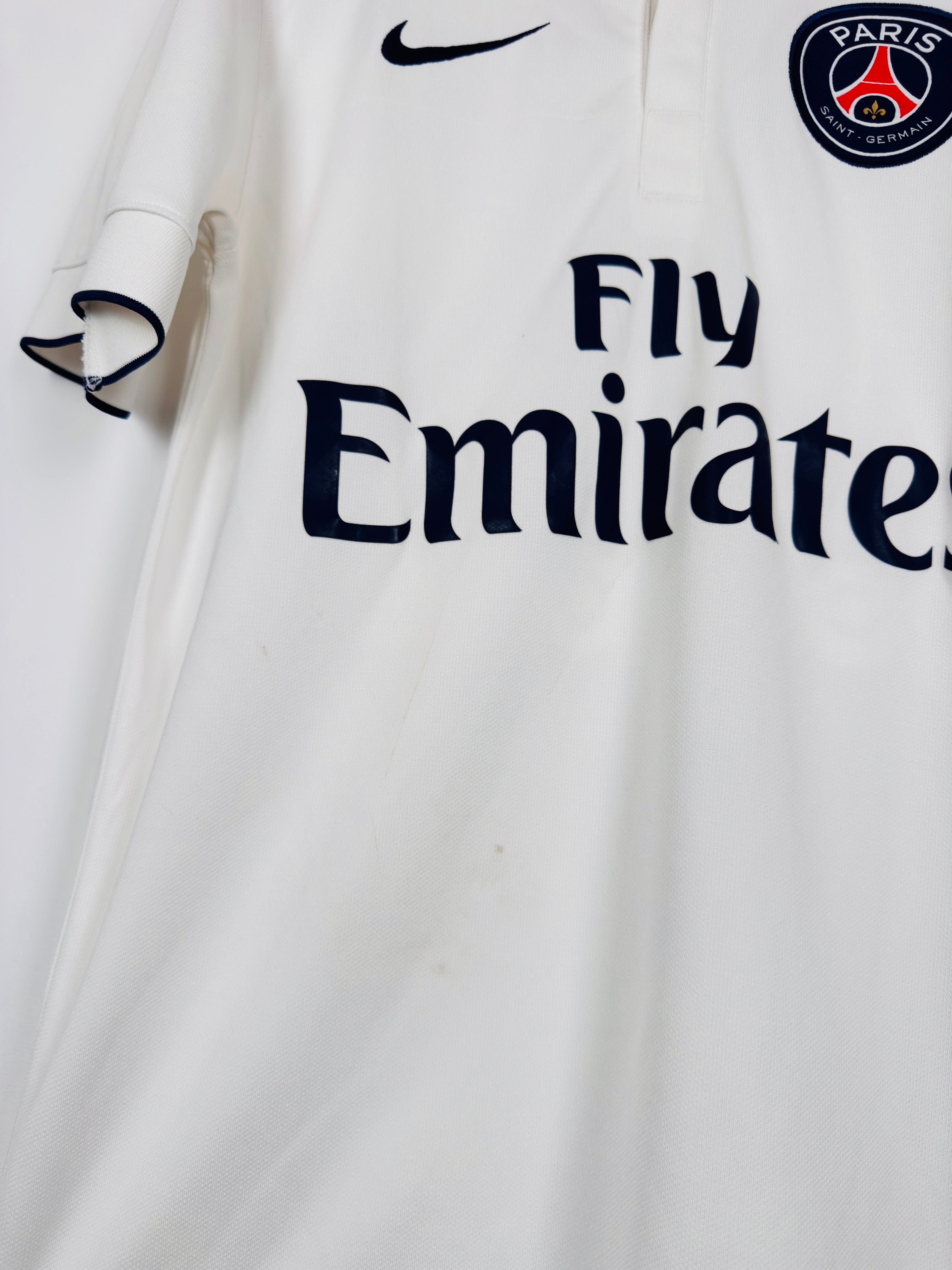 PSG 2014/2015 AWAY FOOTBALL SHIRT - IBRAHIMOVIC #10 (S)
