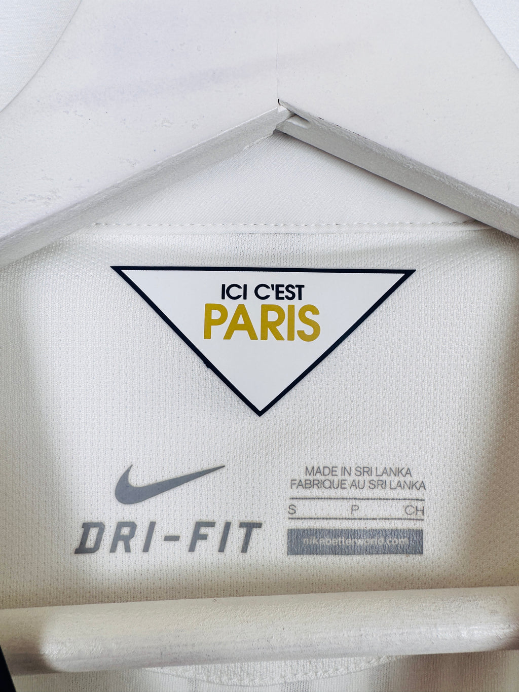 PSG 2014/2015 AWAY FOOTBALL SHIRT - IBRAHIMOVIC #10 (S)