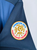 PSG 2015/2016 HOME FOOTBALL JERSEY - T.SILVA #2 (M)