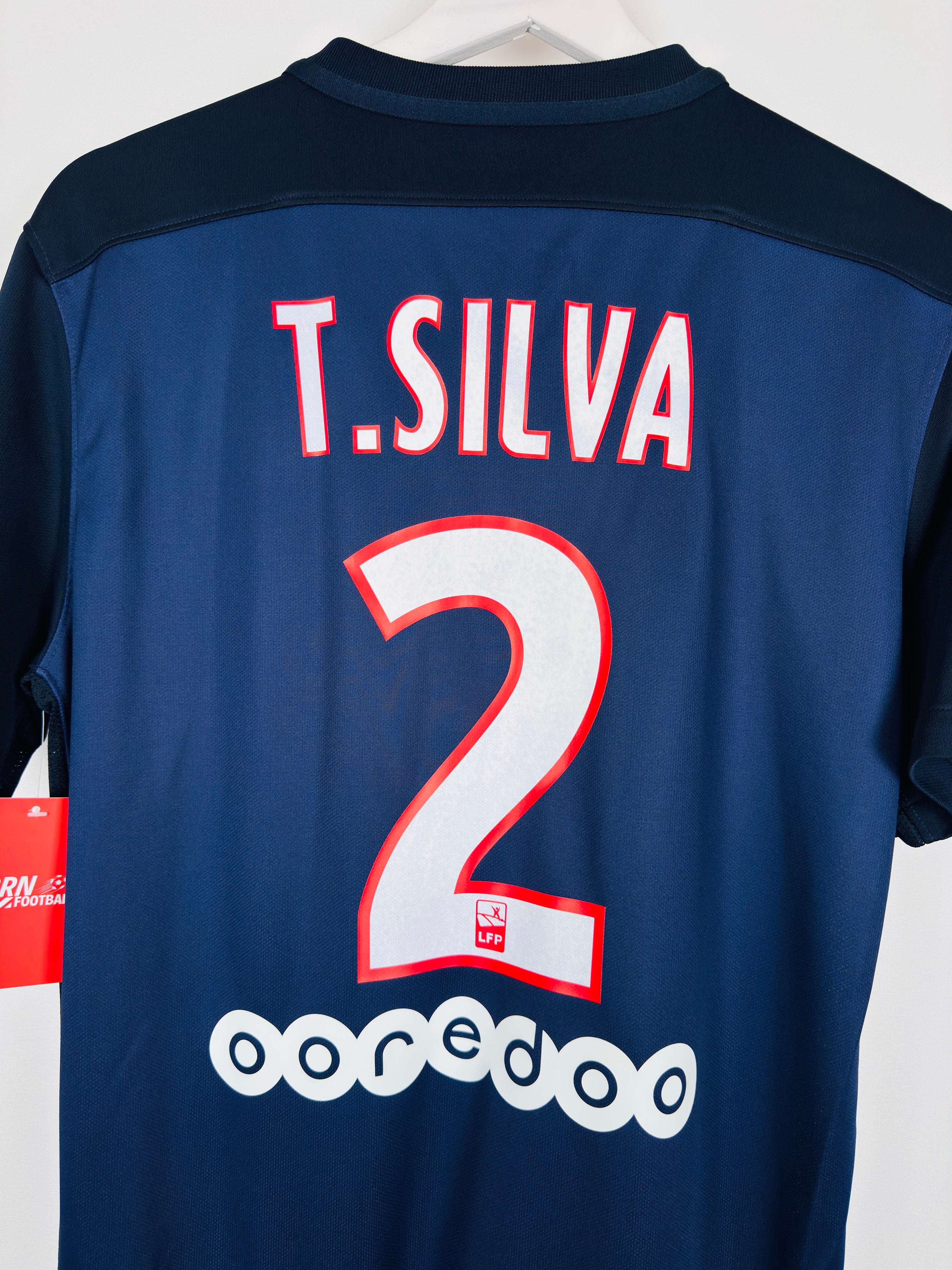 PSG 2015/2016 HOME FOOTBALL JERSEY - T.SILVA #2 (M)