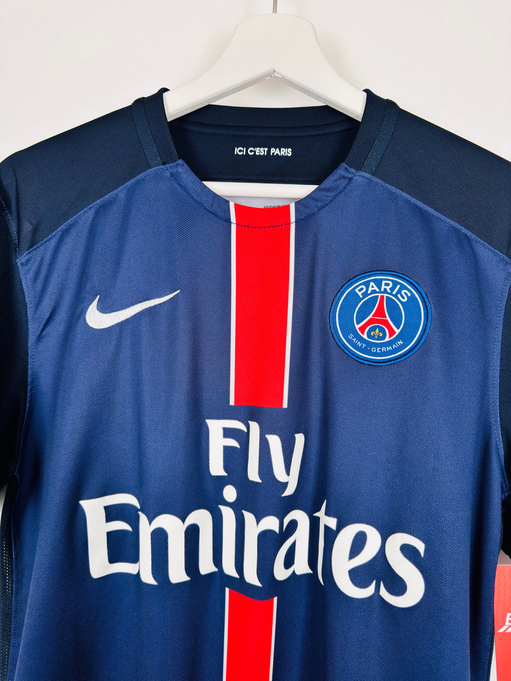 PSG 2015/2016 HOME FOOTBALL JERSEY - T.SILVA #2 (M)