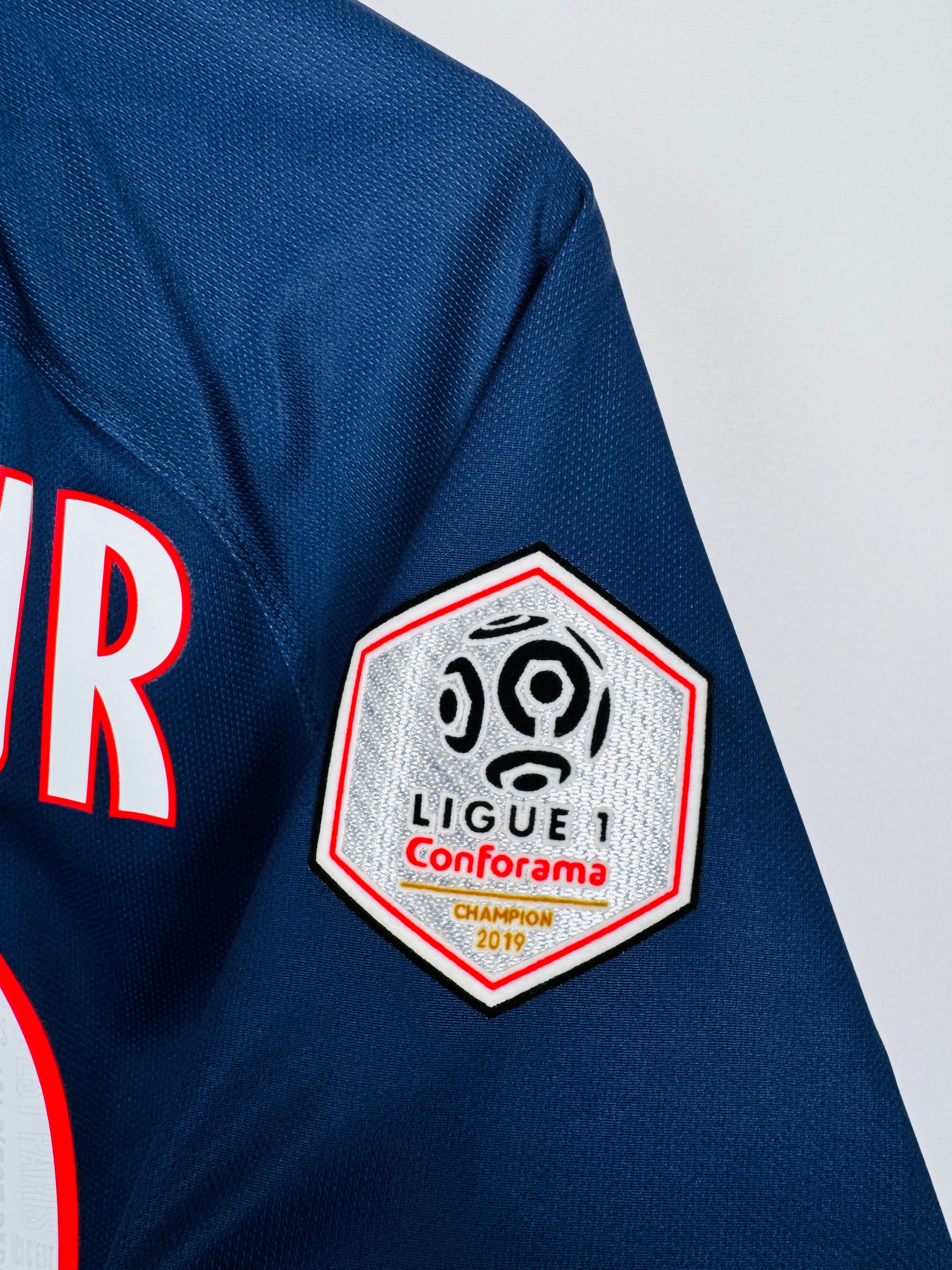 PSG 2019/2020 HOME FOOTBALL JERSEY - NEYMAR JR #10 (S)