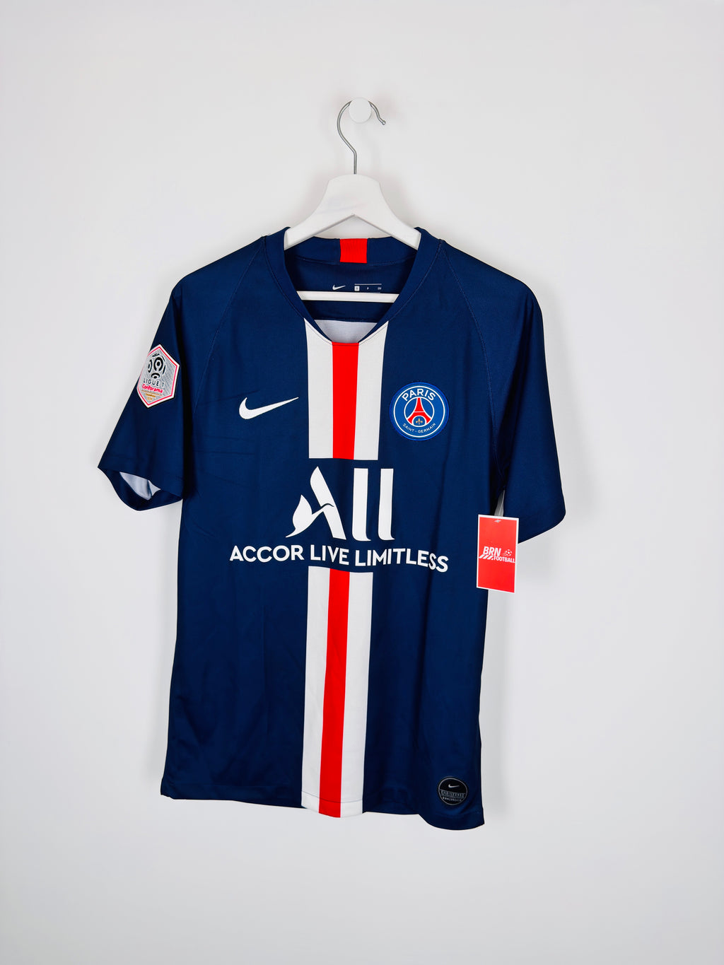 PSG 2019/2020 HOME FOOTBALL JERSEY - NEYMAR JR #10 (S)
