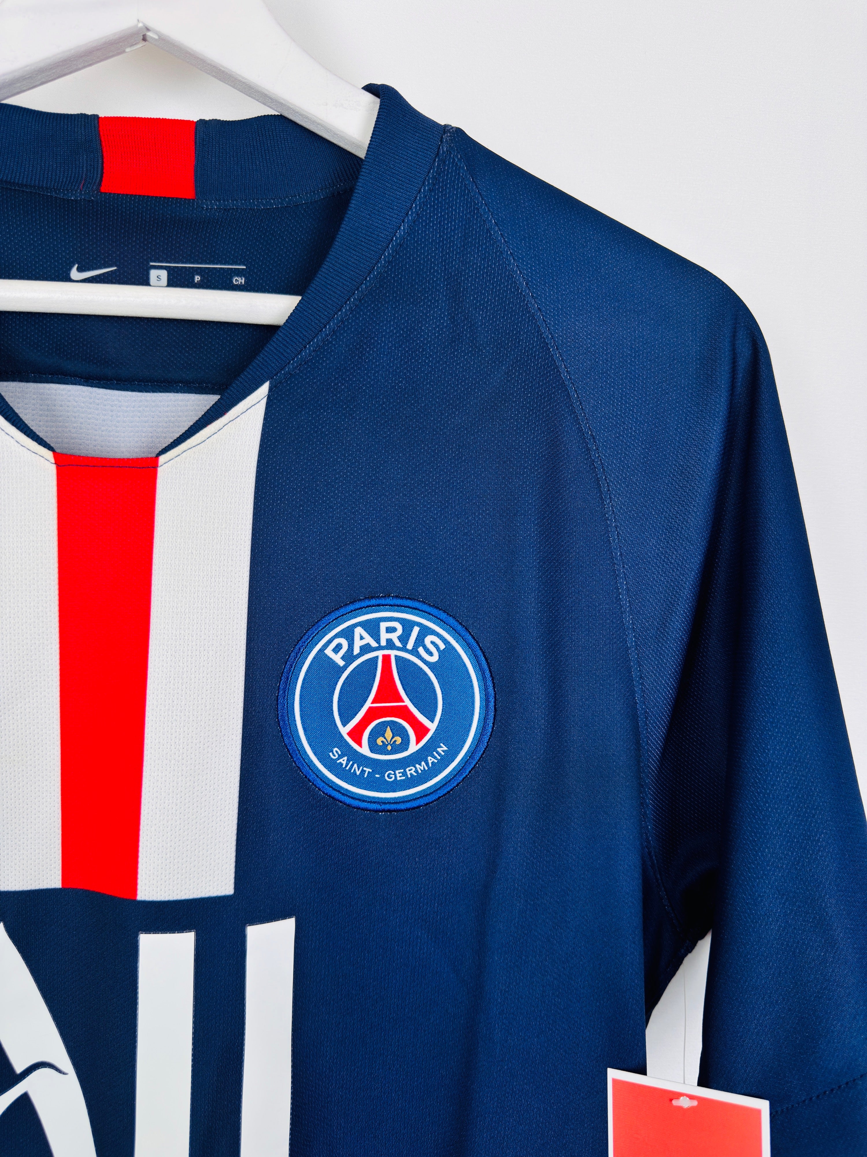 PSG 2019/2020 HOME FOOTBALL JERSEY - NEYMAR JR #10 (S)