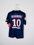 PSG HOME FOOTBALL JERSEY 2015/2016 - IBRAHIMOVIC #10 (S)