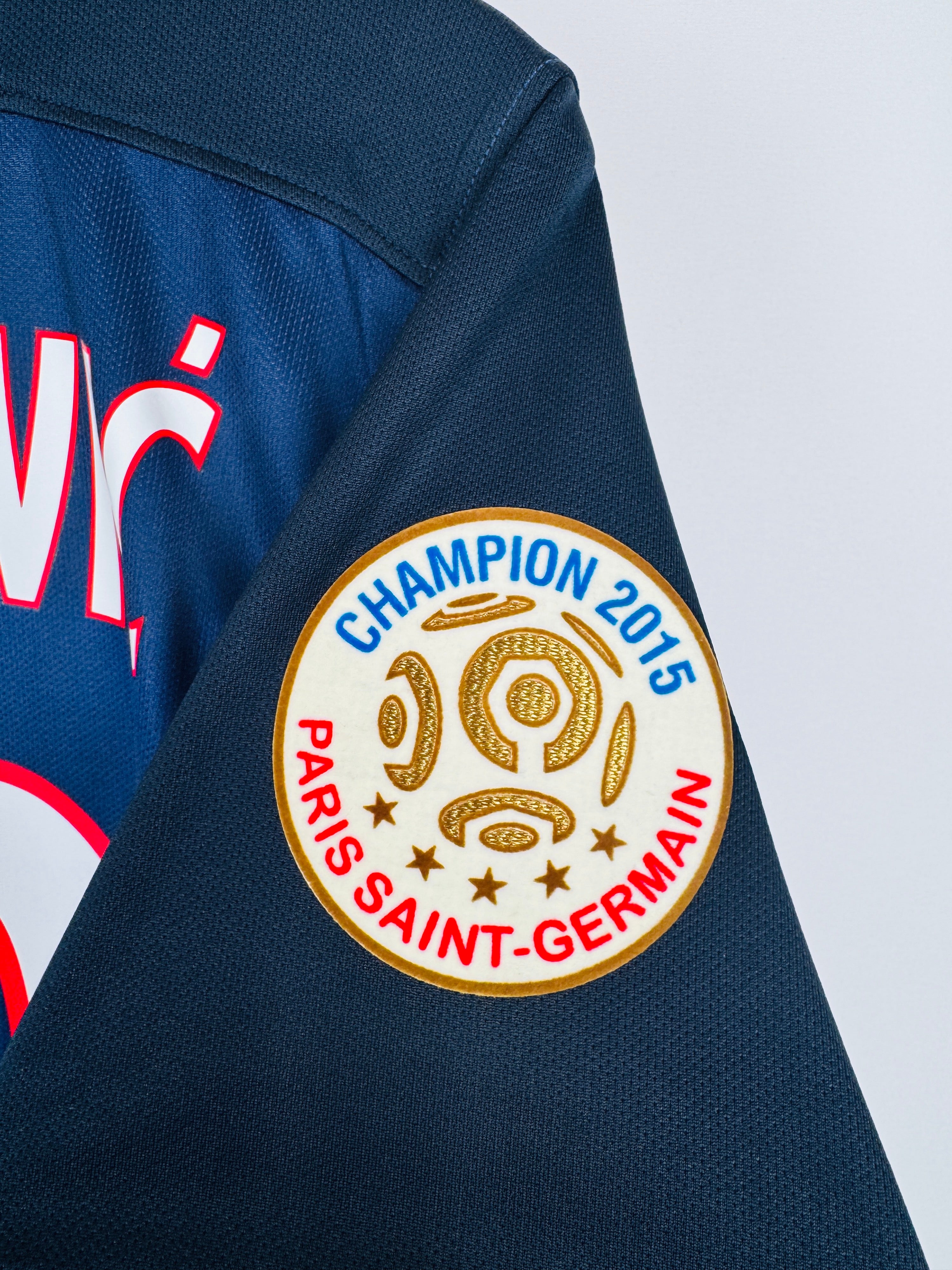 PSG HOME FOOTBALL JERSEY 2015/2016 - IBRAHIMOVIC #10 (S)