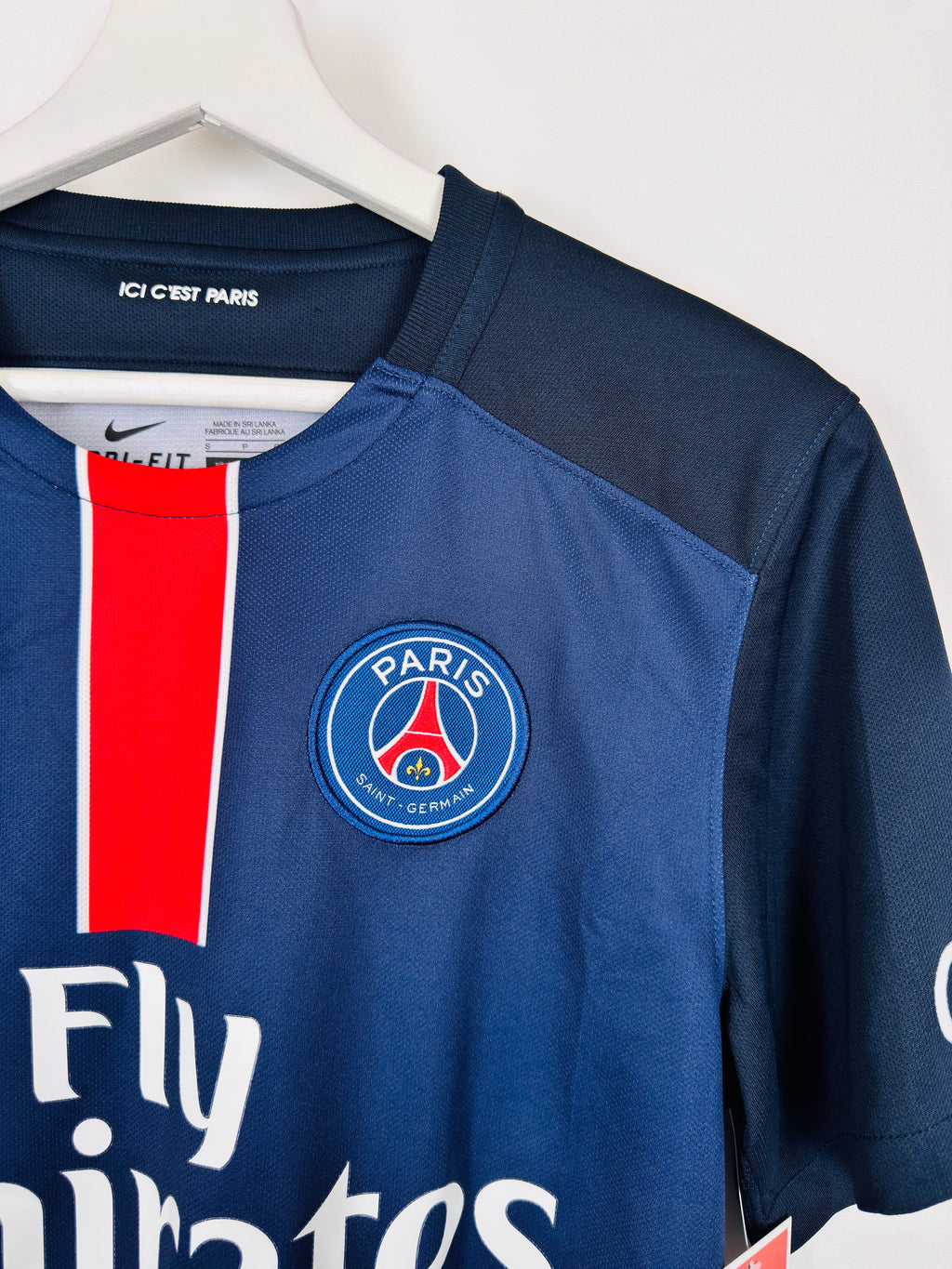 PSG HOME FOOTBALL JERSEY 2015/2016 - IBRAHIMOVIC #10 (S)