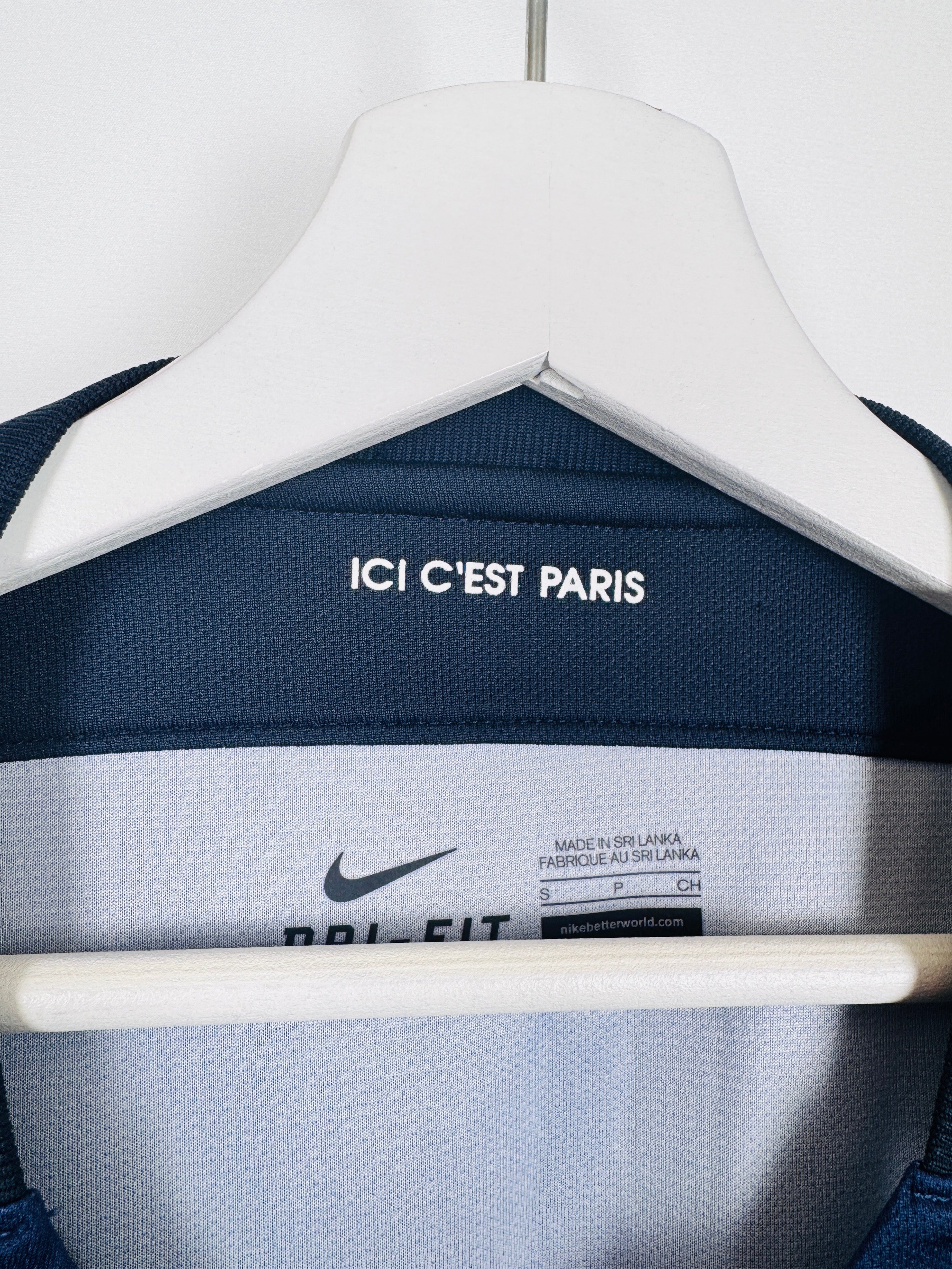 PSG HOME FOOTBALL JERSEY 2015/2016 - IBRAHIMOVIC #10 (S)