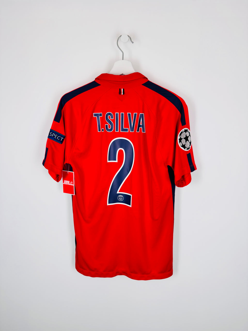CAMISETA DE FÚTBOL PSG 2014/2015 TERCERA - T.SILVA #2 (S)