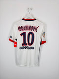 PSG 2015/2016 AWAY FOOTBALL SHIRT - IBRAHIMOVIC #10 (S)