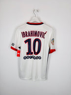 PSG 2015/2016 AWAY FOOTBALL SHIRT - IBRAHIMOVIC #10 (S)