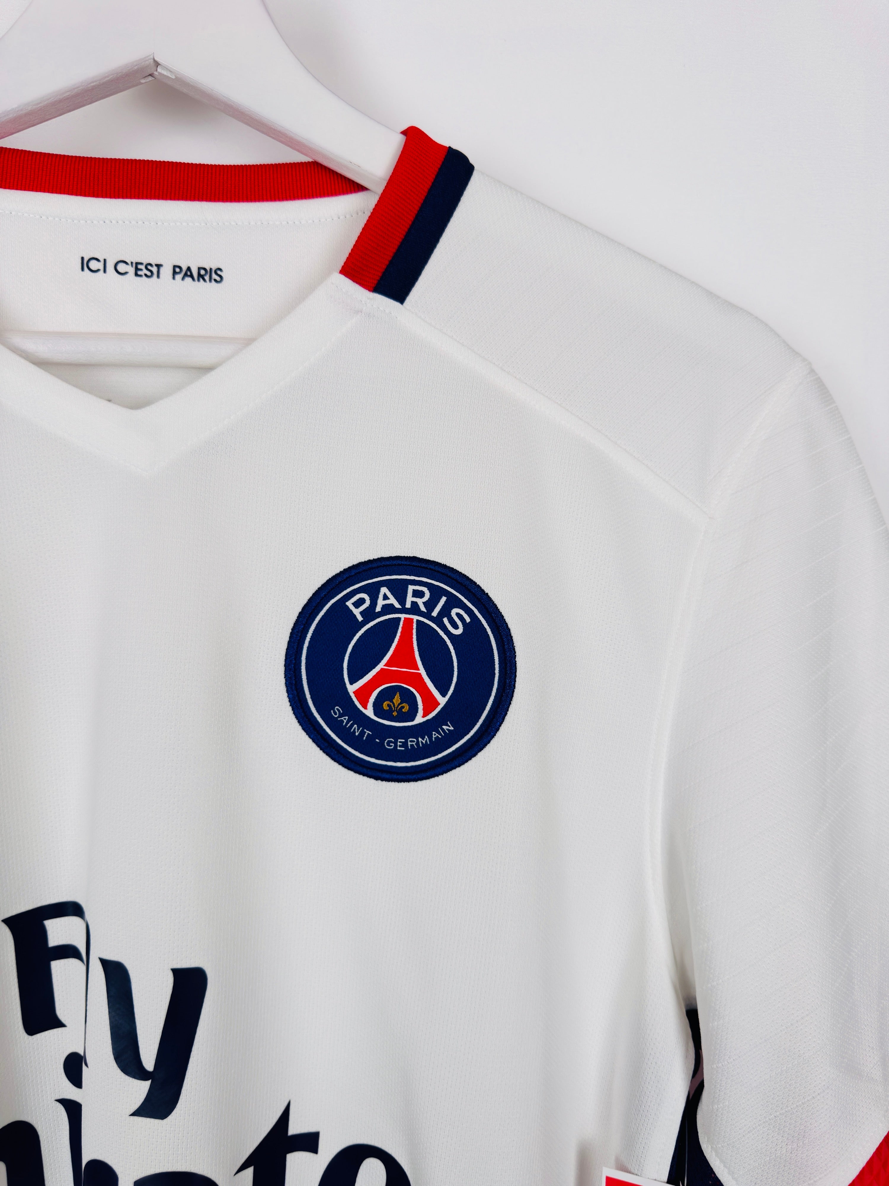 PSG 2015/2016 AWAY FOOTBALL SHIRT - IBRAHIMOVIC #10 (S)