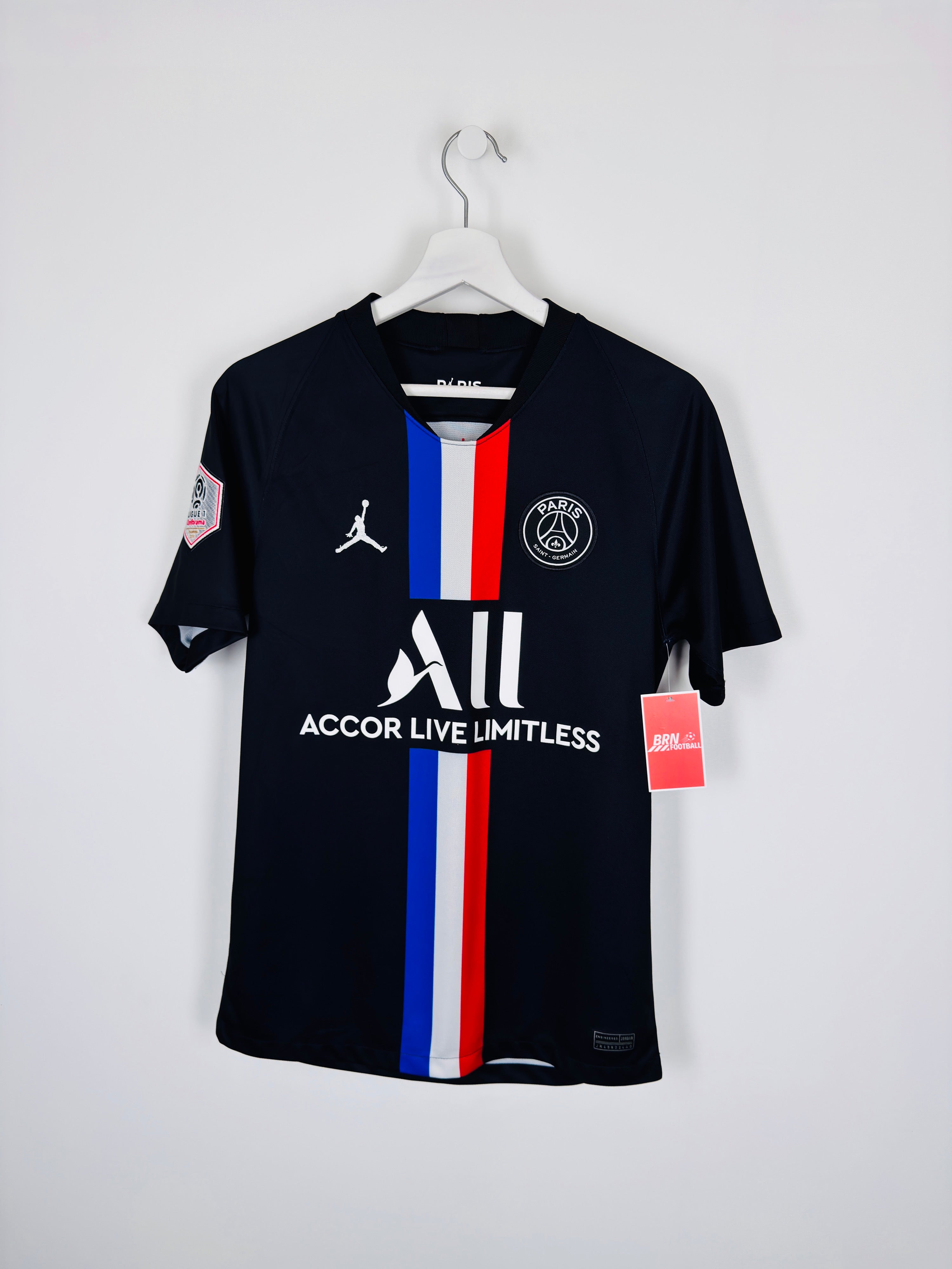 PSG 2019/2020 FOURTH FOOTBALL SHIRT - NEYMAR JR #10 (S)