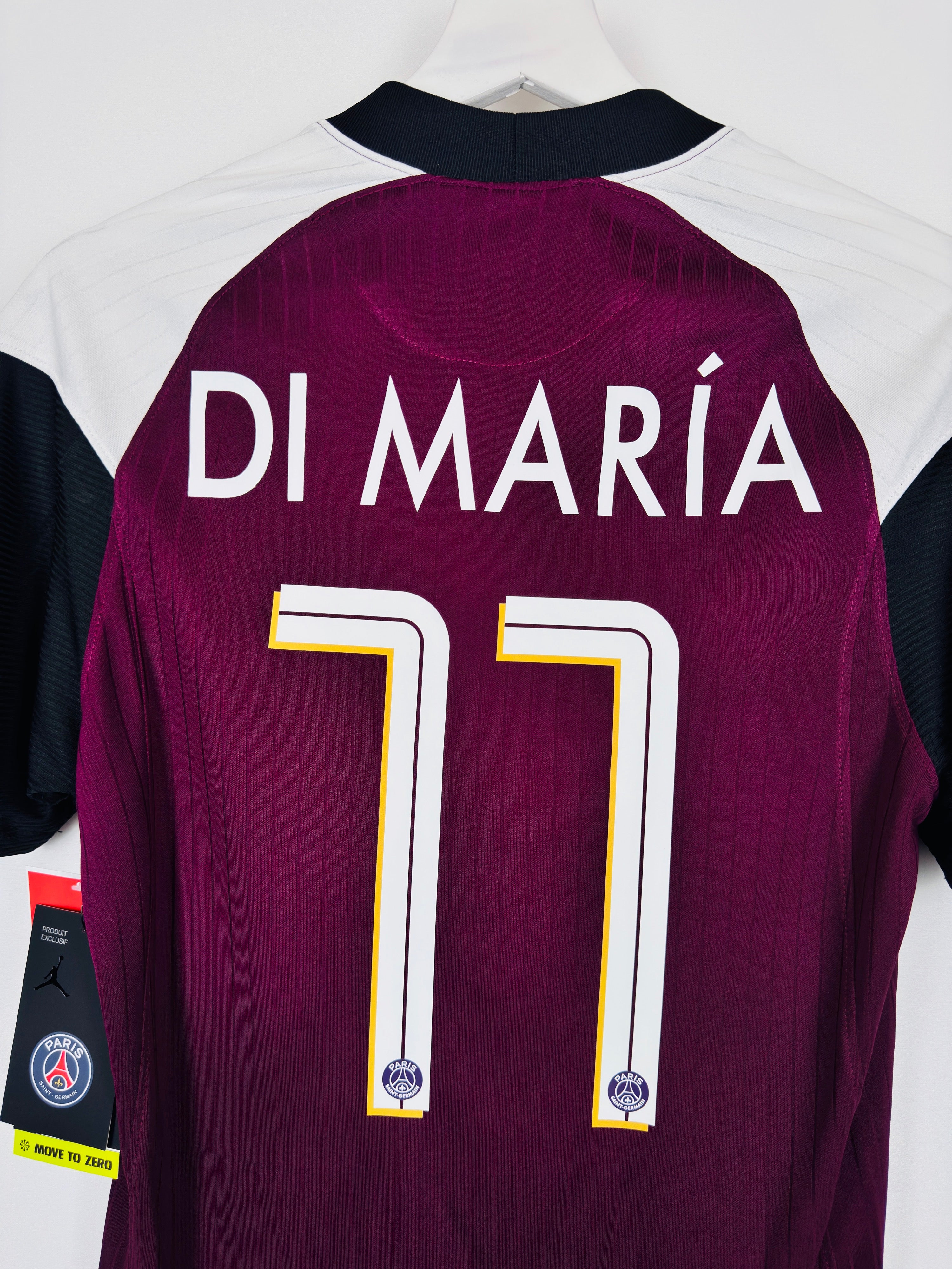 PSG 2020/2021 THIRD FOOTBALL JERSEY NEW - DI MARIA #11 (XS)
