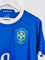 BRAZIL 2006 AWAY FOOTBALL SHIRT - RONALDO #9 (S)