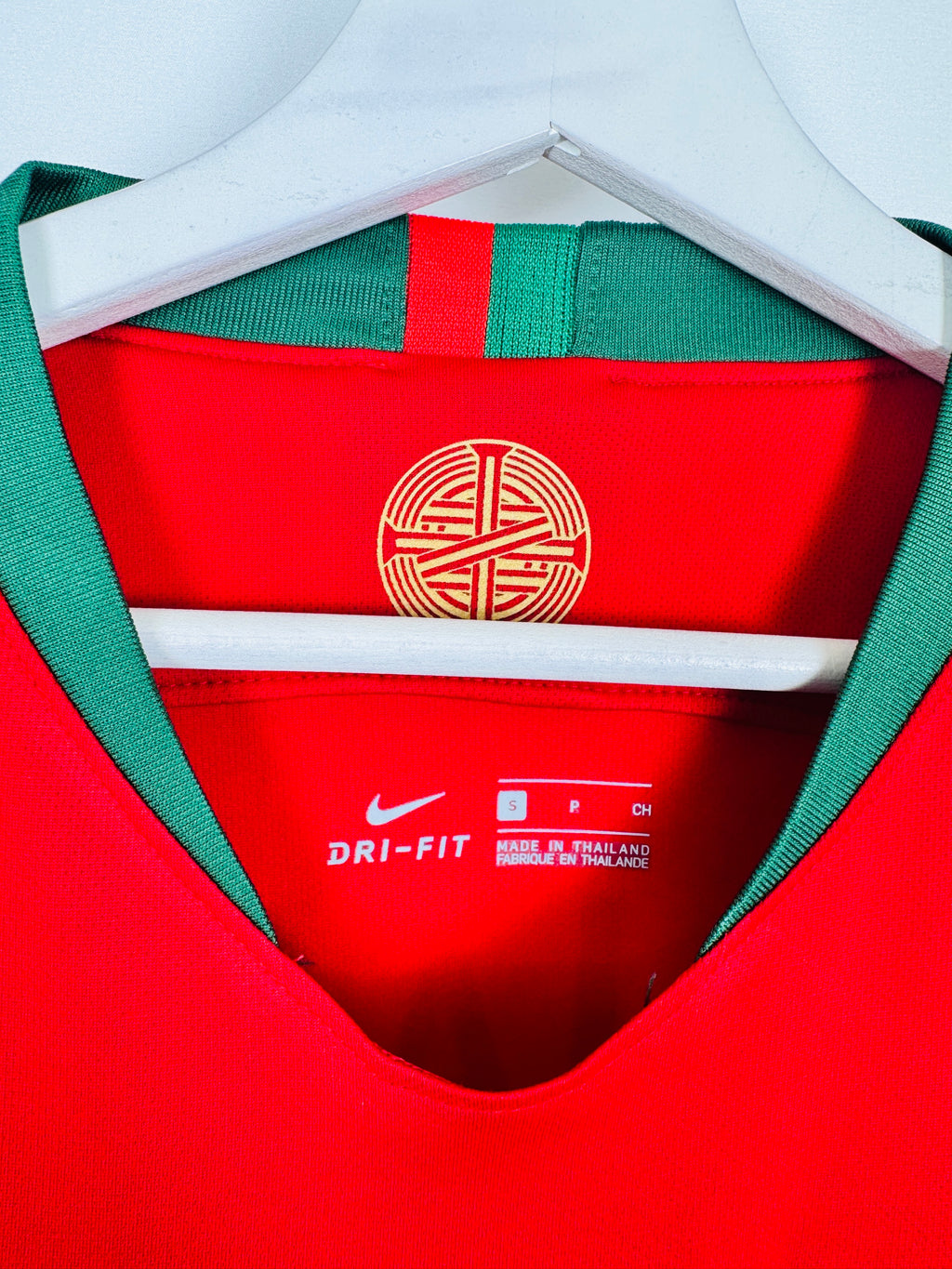 PORTUGAL 2018 HOME FOOTBALL JERSEY - RONALDO #7 (S)