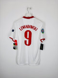 POLAND 2020 HOME FOOTBALL SHIRT NEW - LEWANDOWSKI #9 (S)