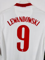 POLAND 2020 HOME FOOTBALL SHIRT NEW - LEWANDOWSKI #9 (S)