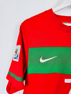 PORTUGAL 2010 HOME FOOTBALL JERSEY - RONALDO #7 (S)