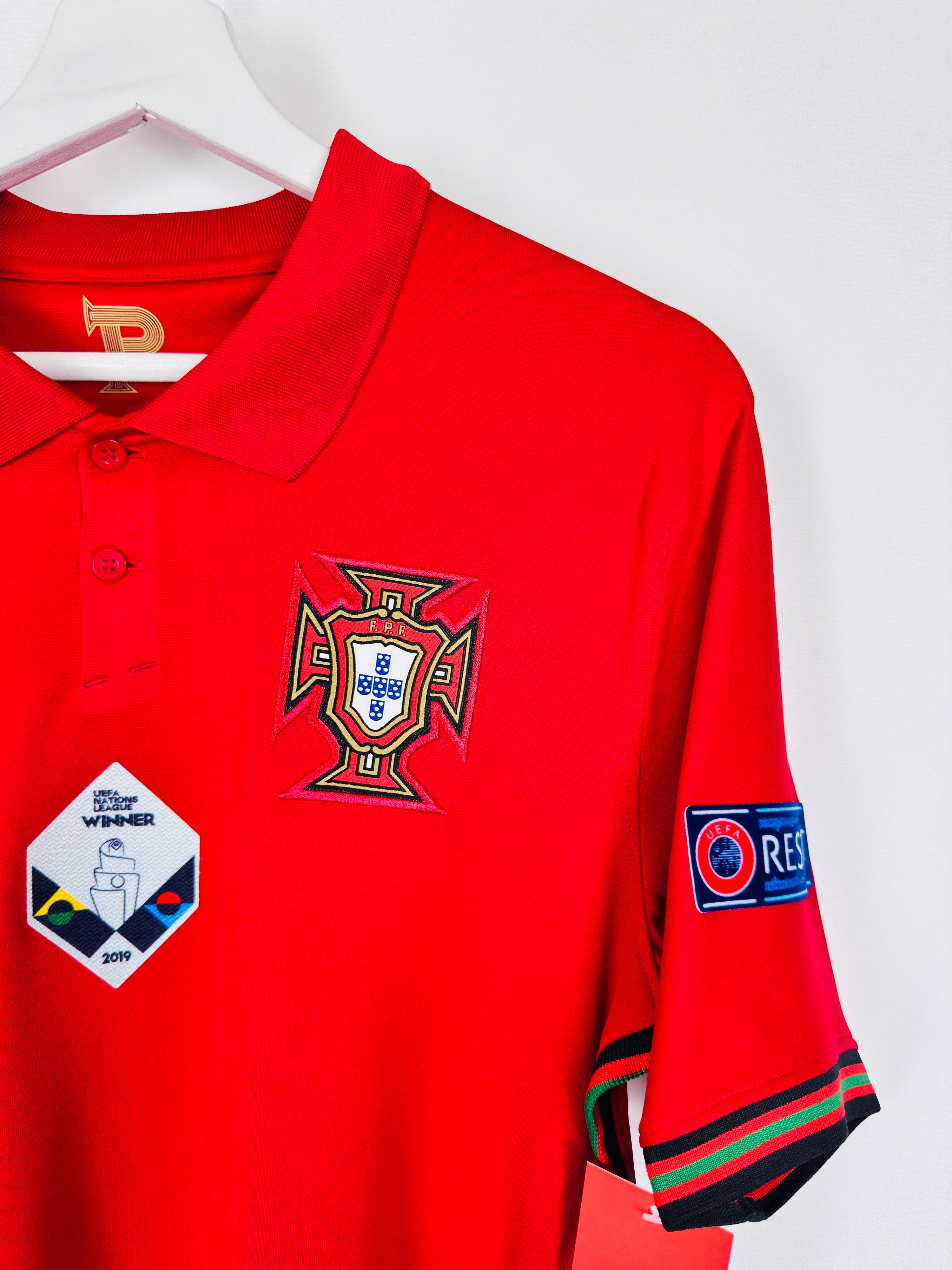 PORTUGAL 2020 HOME FOOTBALL JERSEY - RONALDO #7 (S)