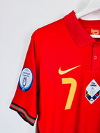PORTUGAL 2020 HOME FOOTBALL JERSEY - RONALDO #7 (S)