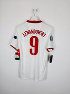 POLAND 2020 HOME FOOTBALL SHIRT NEW - LEWANDOWSKI #9 (S)