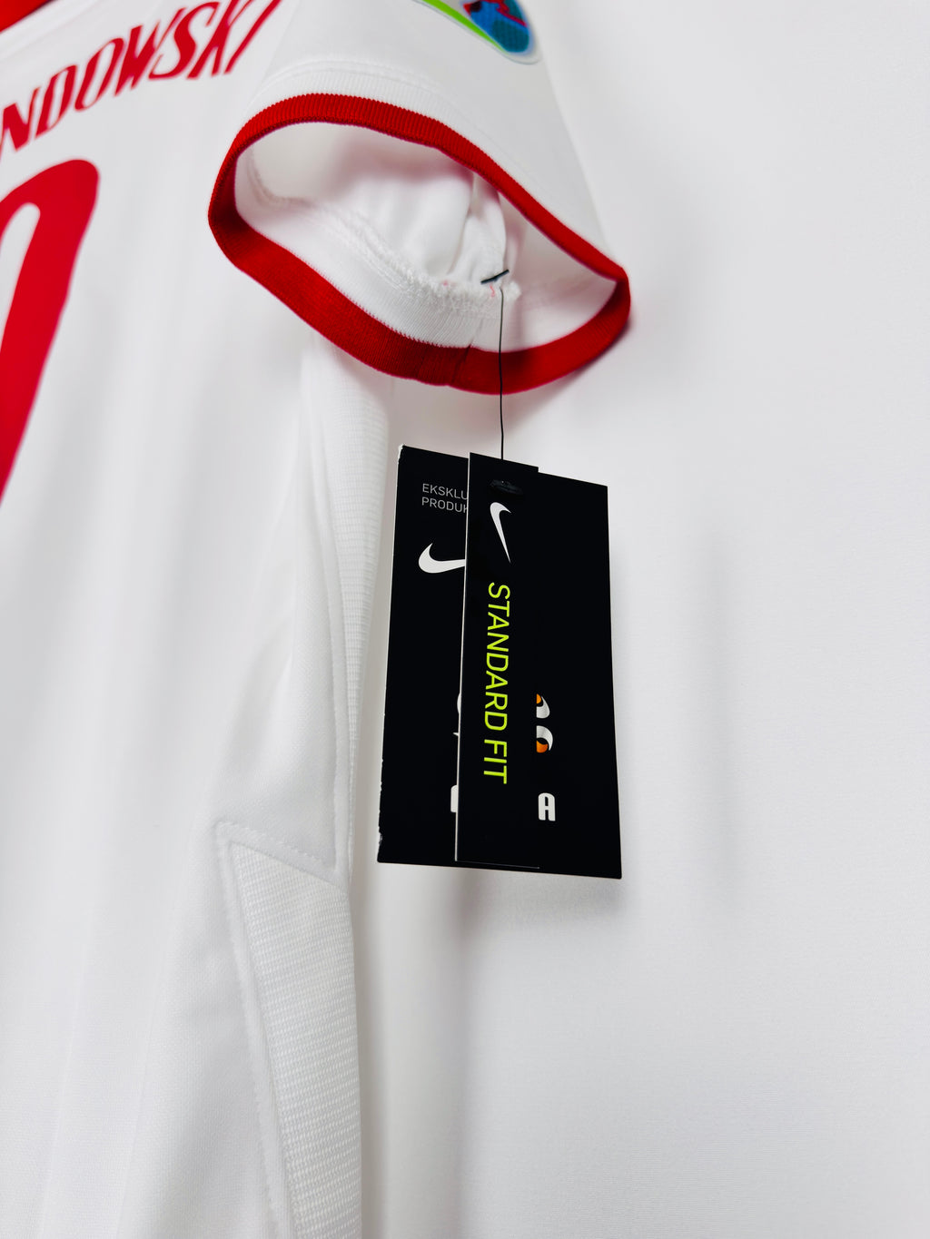 POLAND 2020 HOME FOOTBALL SHIRT NEW - LEWANDOWSKI #9 (S)