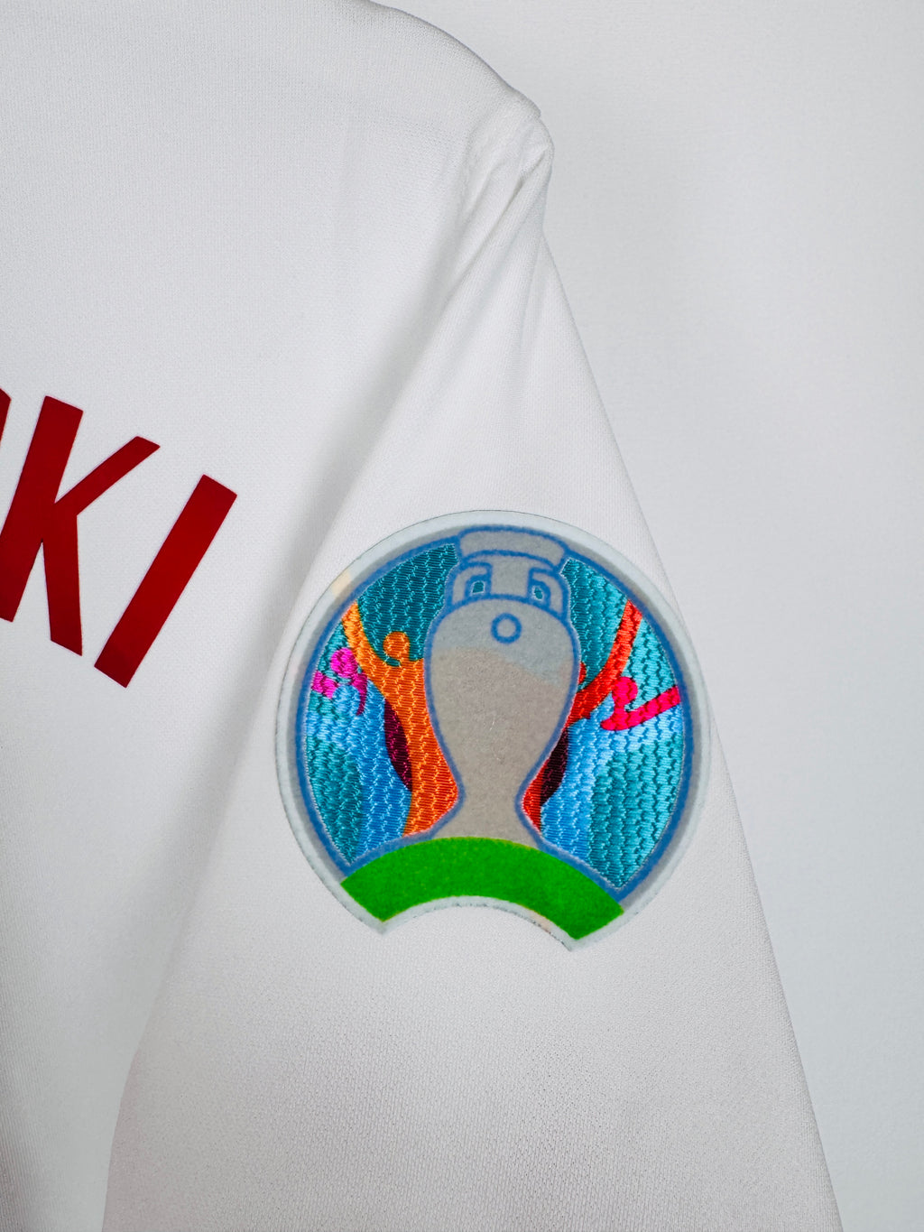 POLAND 2020 HOME FOOTBALL SHIRT NEW - LEWANDOWSKI #9 (S)