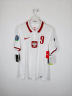 POLAND 2020 HOME FOOTBALL SHIRT NEW - LEWANDOWSKI #9 (S)