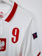 POLAND 2020 HOME FOOTBALL SHIRT NEW - LEWANDOWSKI #9 (S)