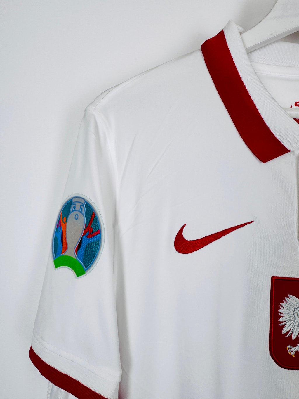 POLAND 2020 HOME FOOTBALL SHIRT NEW - LEWANDOWSKI #9 (S)