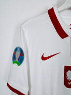 POLAND 2020 HOME FOOTBALL SHIRT NEW - LEWANDOWSKI #9 (S)