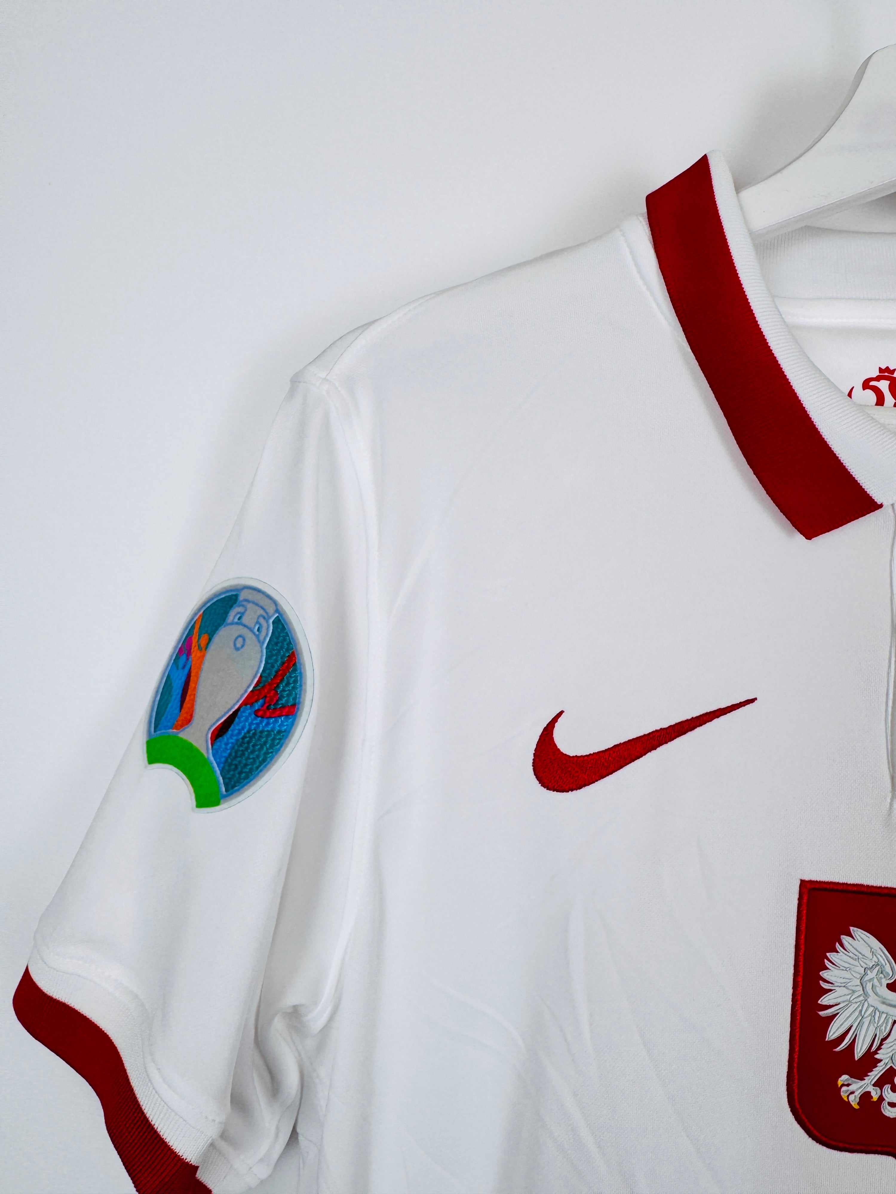 NEW POLAND 2020 HOME FOOTBALL SHIRT - ZIELINSKI #21 (S)