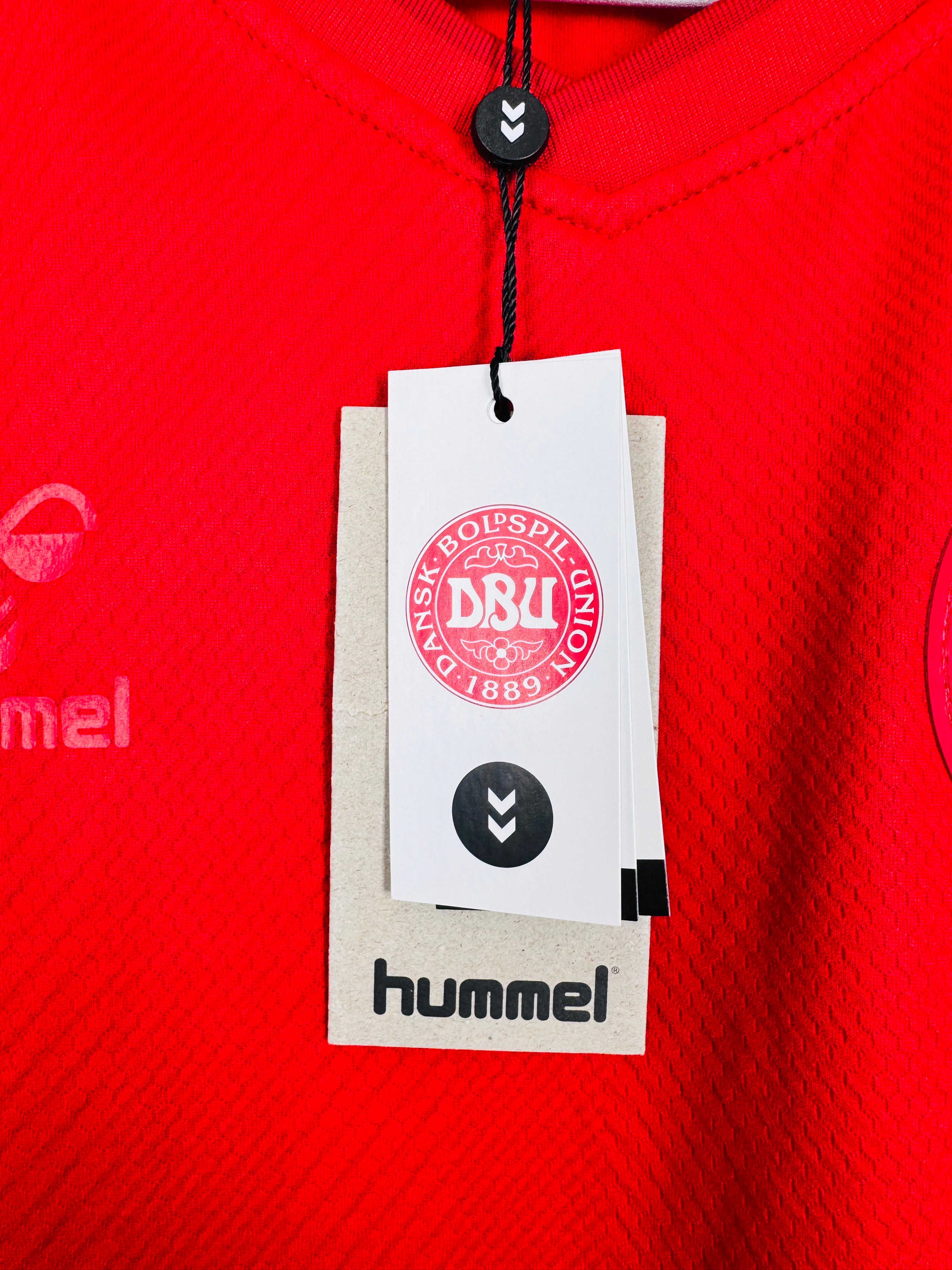 NEW DENMARK 2022 HOME FOOTBALL JERSEY (S)