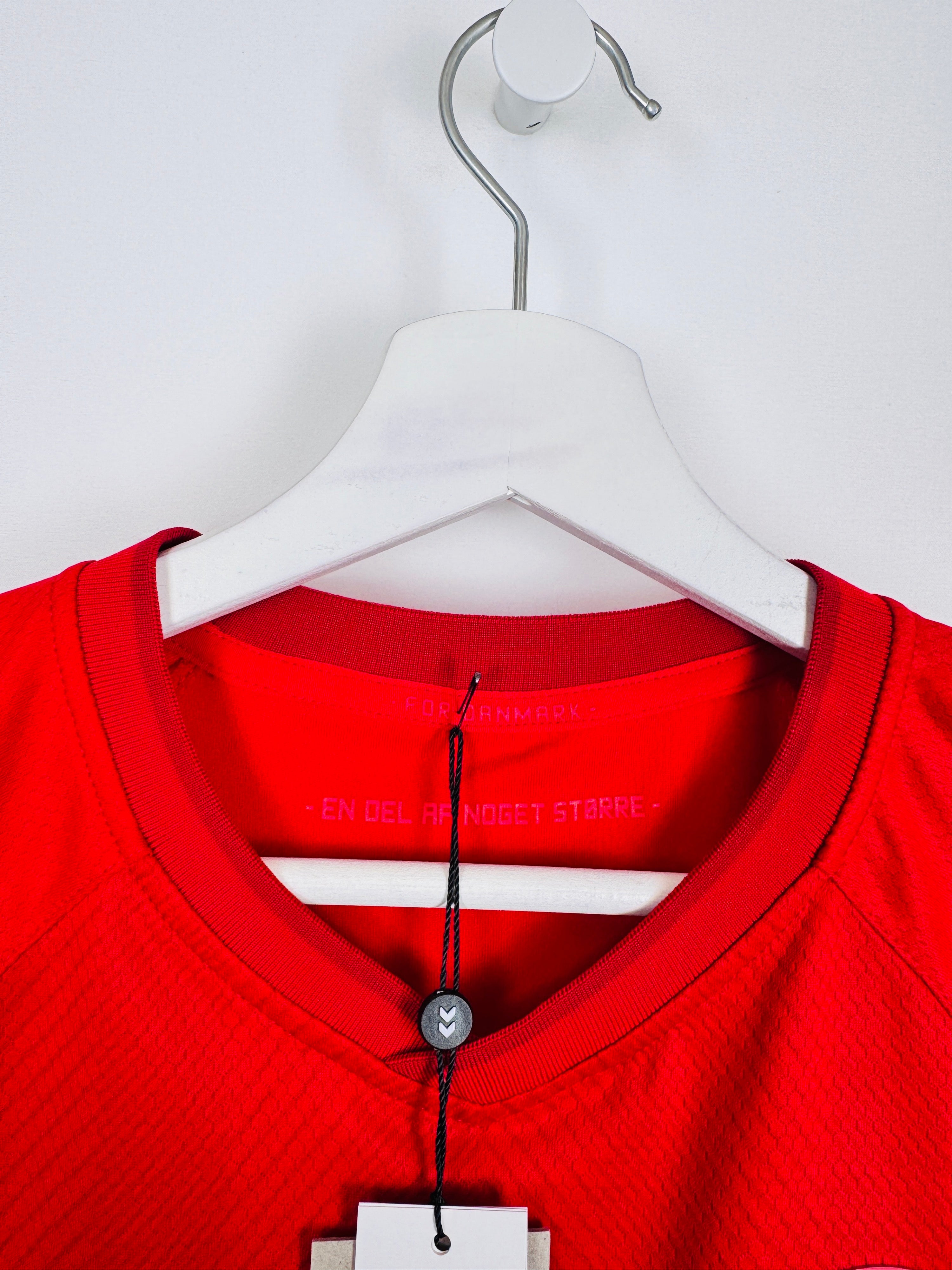 NEW DENMARK 2022 HOME FOOTBALL JERSEY (S)