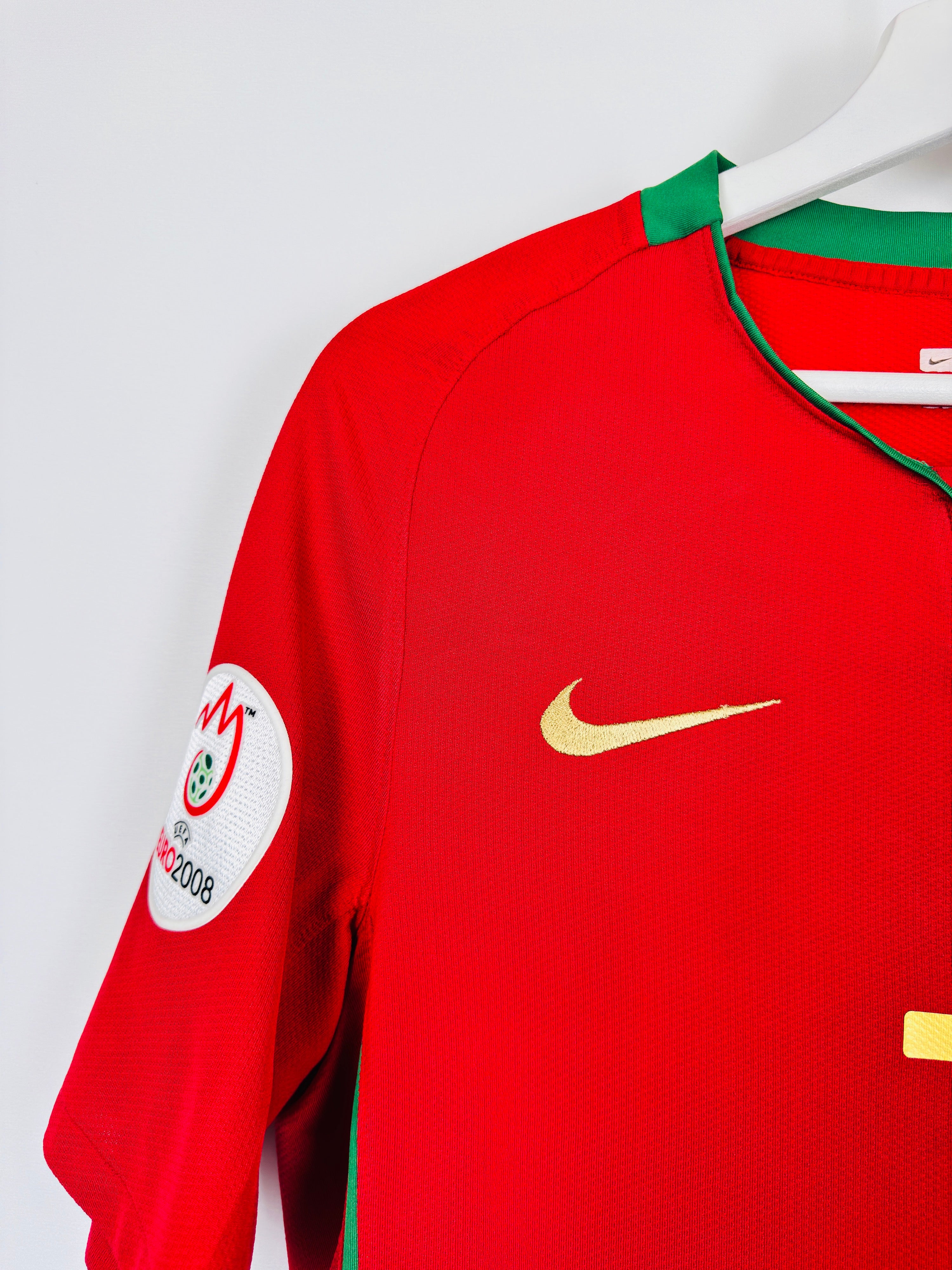PORTUGAL 2008 HOME FOOTBALL JERSEY - C.RONALDO #7